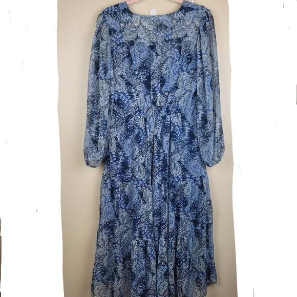 NWT Joie Limited Edition Chiffon Tiered Maxi Dress size M - Picture 10 of 10